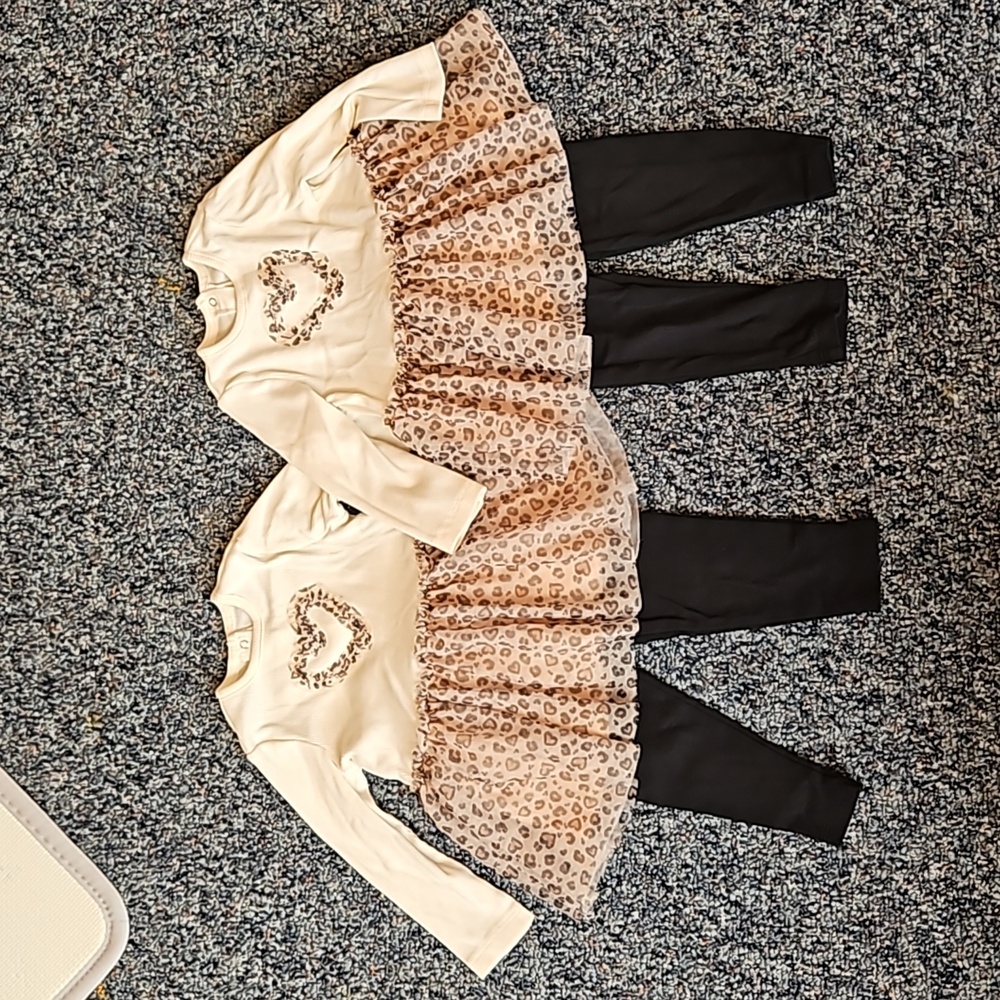 Toddler girl matching set 18&24 month outfits